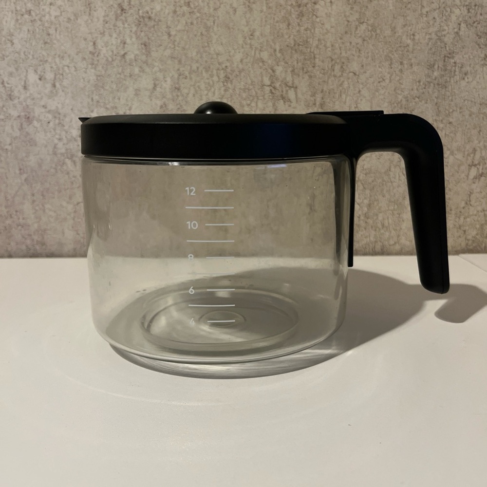 Keurig Glass Coffee Replacement Carafe with Black Handle 12 cup